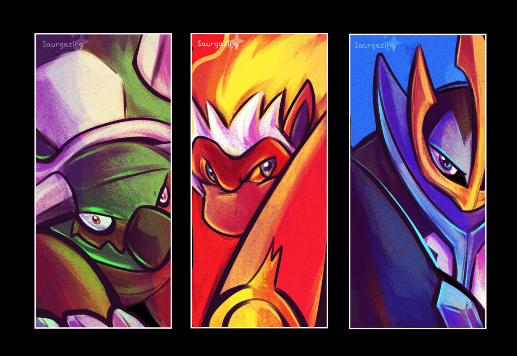 [OC] Gen 4 Starters