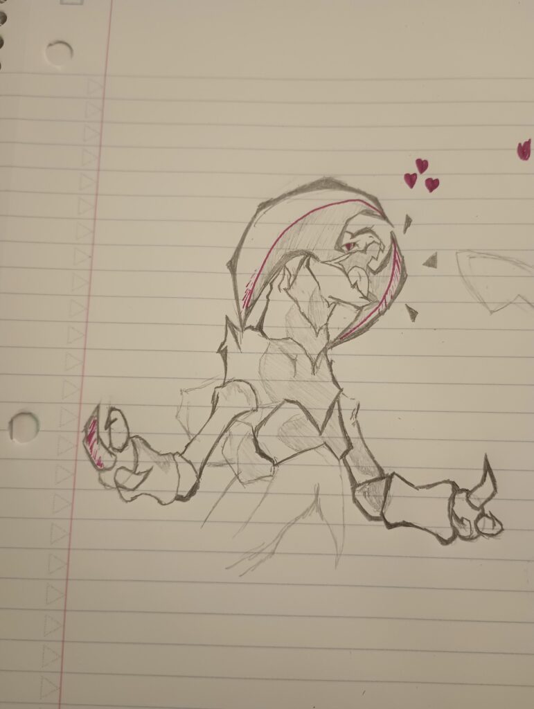 Got bored and drew Haxorus in Algebra