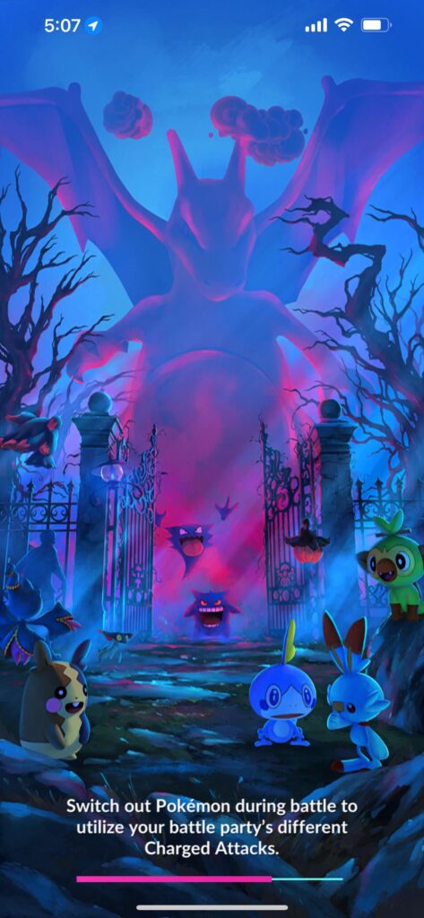 New loading screen is spooky awesome!