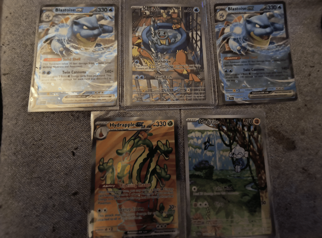 Wife bought me 2 BB of stellar crown after a long week at work. Hit the Squirtle on the third pack of the first bundle. Positive end to the week for sure!