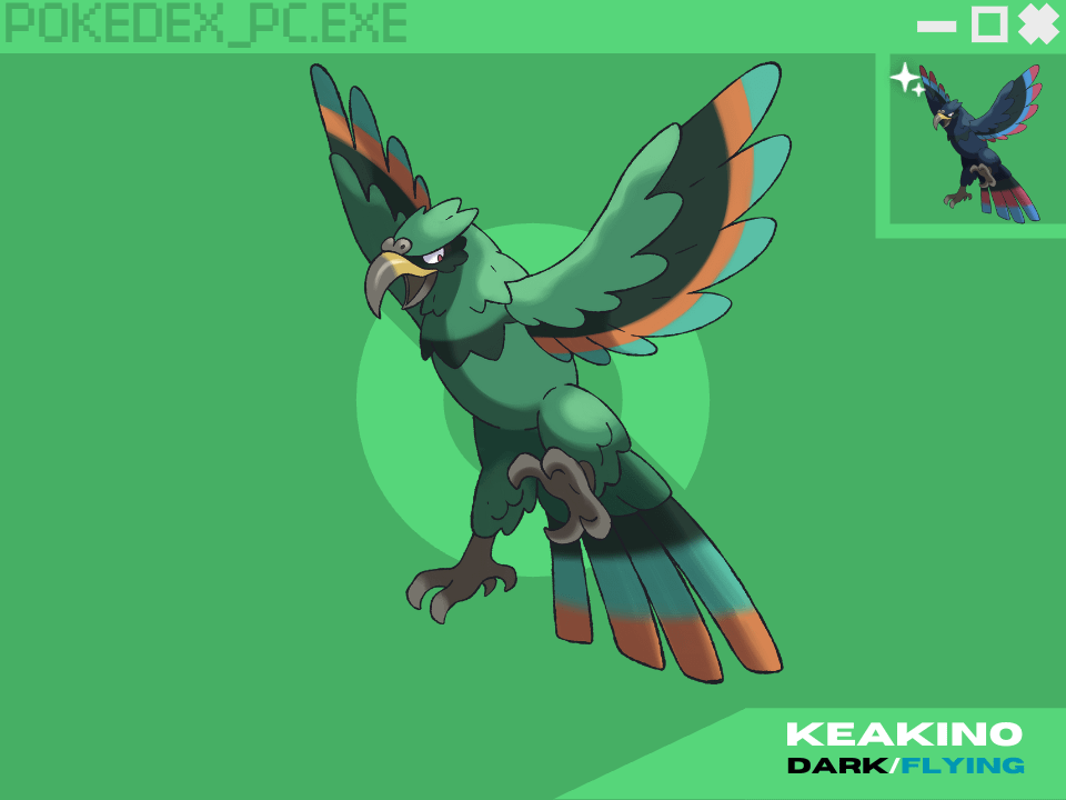 Introducing Keakino AND Mooschari! Two Pokemon that call Koruzia home!