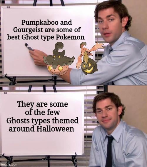 I'm honestly surprised that there's not that many Ghost type Pokemon themed after Halloween