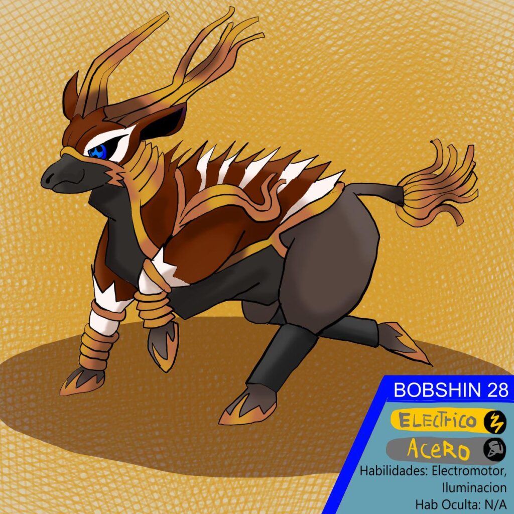 El Pokémon bovino (congo) bobina