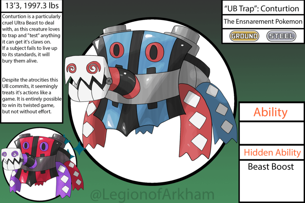 A Few Horror Themed Ultra Beasts To Celebrate The Spooky Season