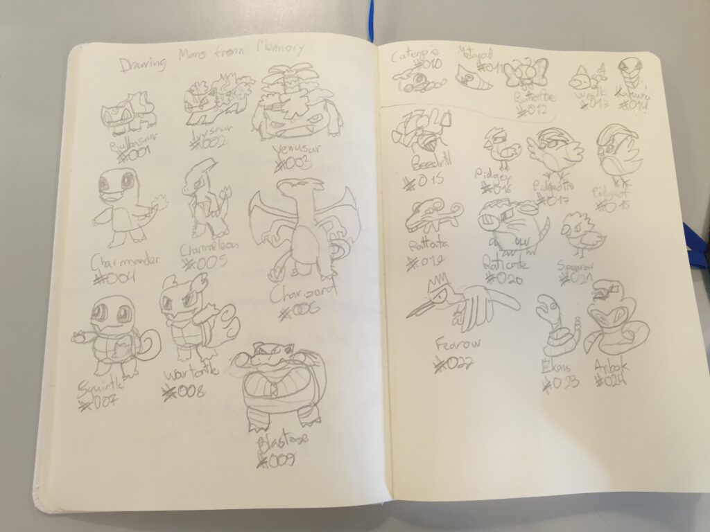 I drew these silly goobers from memory [OC]