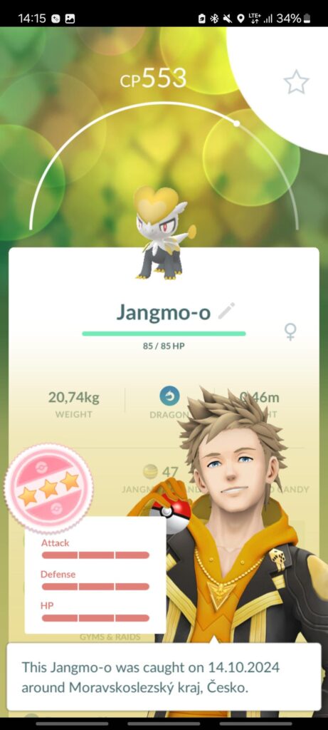 Just hatched a hundo!