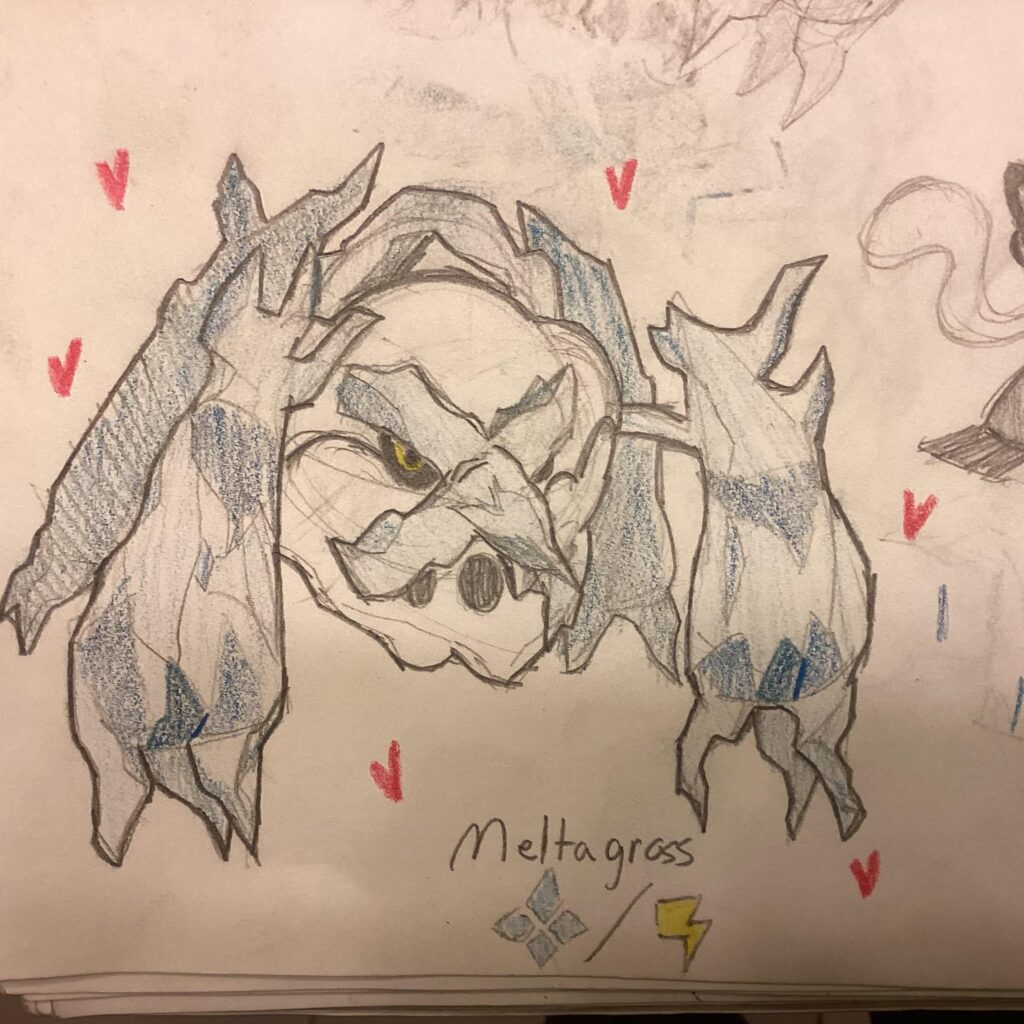 Meltagross, the Thundering Snow PkMn