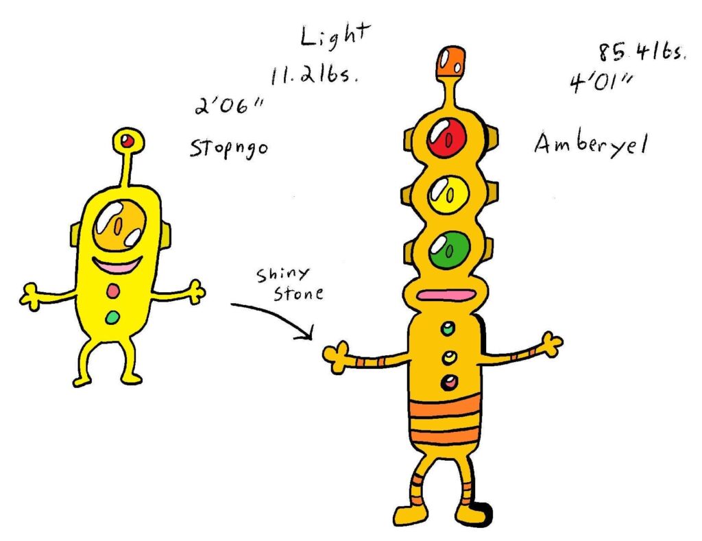 Traffic signal Fakemon