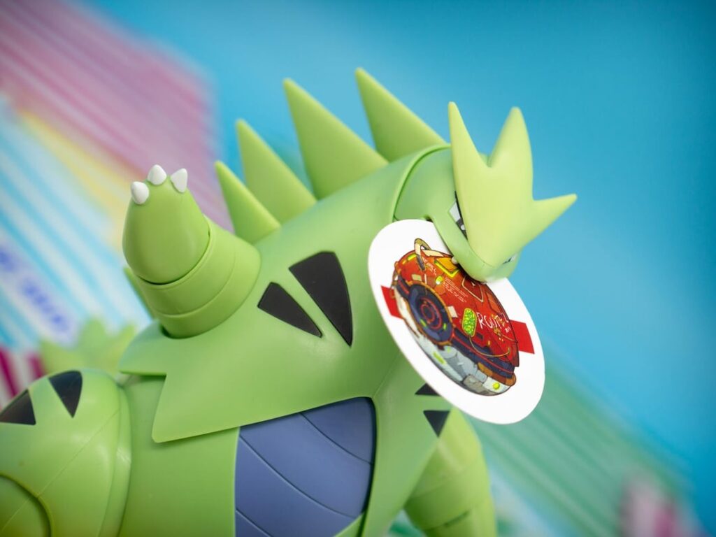 I made stickers! Tyranitar thinks they are yummy. OC
