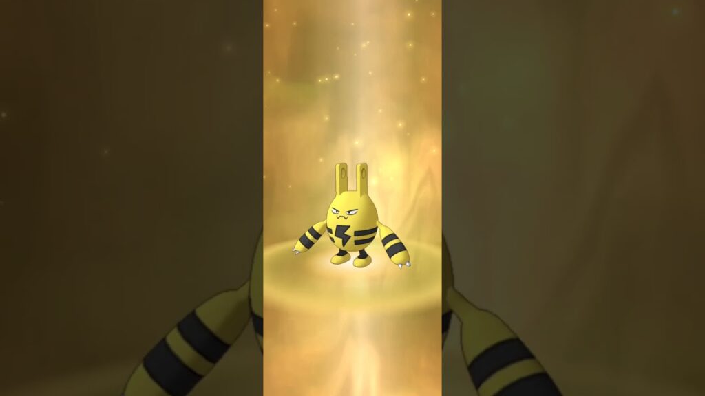 SHINY ELEKID in #pokemonmasters #shinypokemon #elekid #shinyelekid
