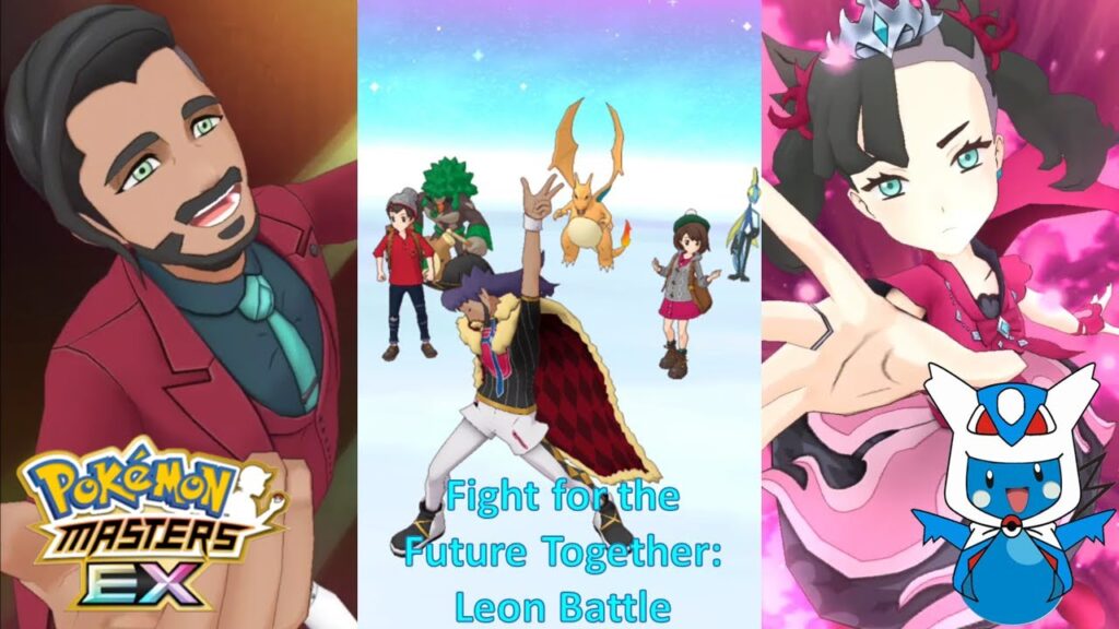 Pokemon Masters EX:  Fight for the Future Together - Leon Battle
