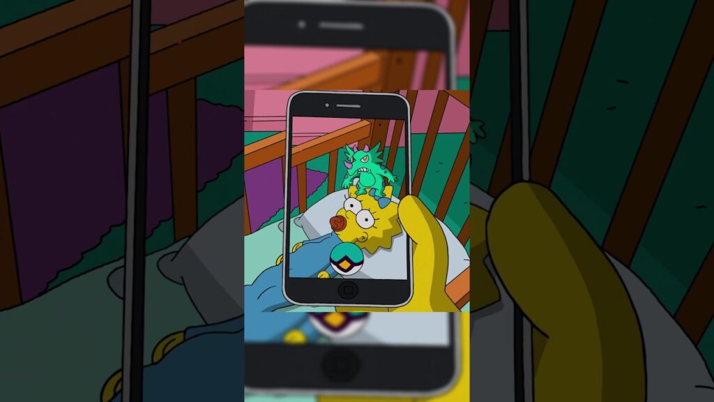 Homer Plays Pokemon Go #shorts