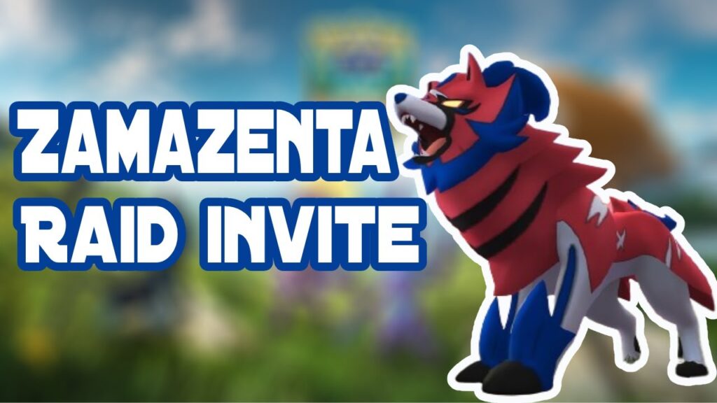 Zamazenta Raid invite Pokemon Go! #pokemon #pokemongo  #clu