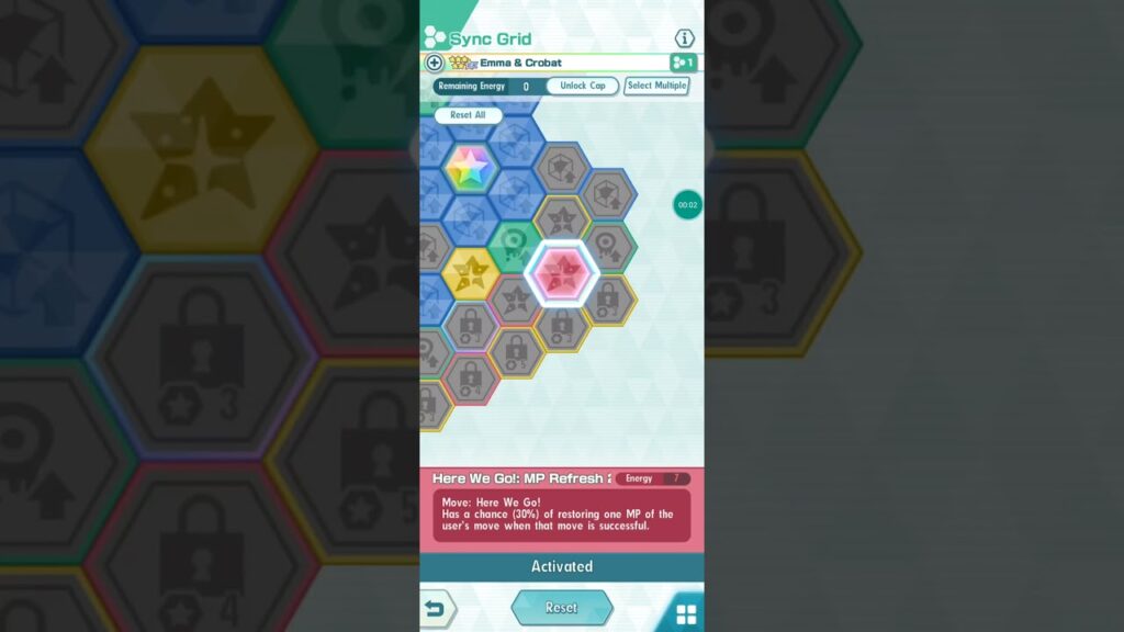 Pokemon Masters Ex Emma 2/5 and Sync Grid