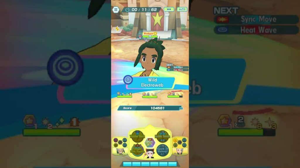 [Pokemon Masters EX] Event: Damage Challenge - Training with Tierno! - Electric Type