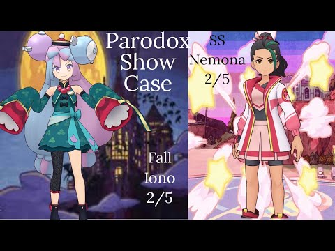 Paradox Duo Fall Iono & SS Nemona Showcase. Pokemon Masters EX.
