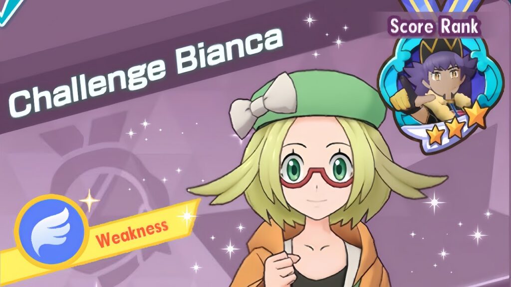 Pokemon Masters EX Bianca Damage Challenge Over 79 Thousand Plus Points Showcase.