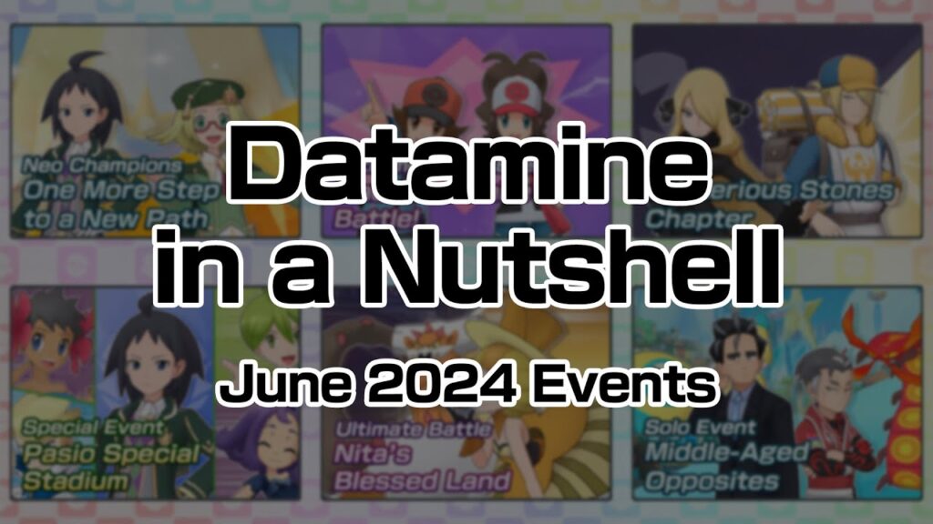 [Pokemon Masters EX] DATAMINE IN A NUTSHELL (June 2024 Events)