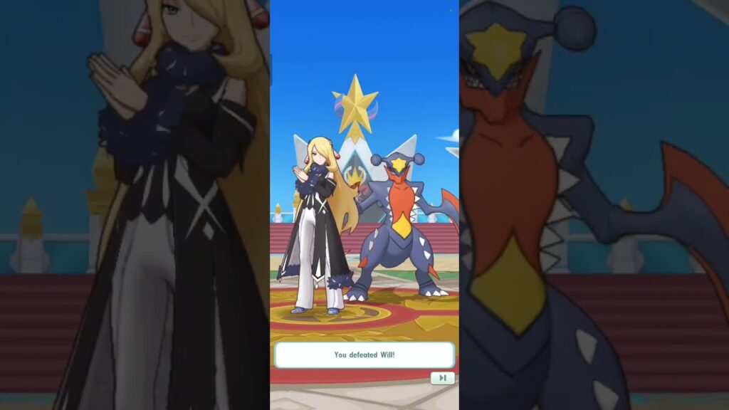 Pokemon Masters EX. 1/5 Arc Suit Cynthia and Rei runs(Fast Pace and Off Type)