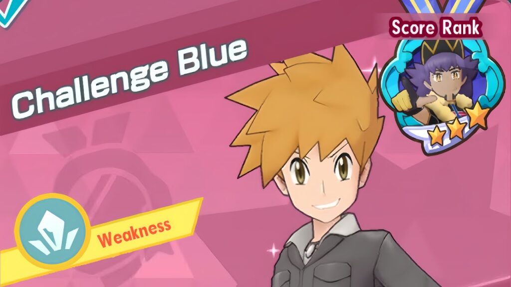 Pokemon Masters EX Blue Damage Challenge Over 53 Thousand Plus Points Showcase.