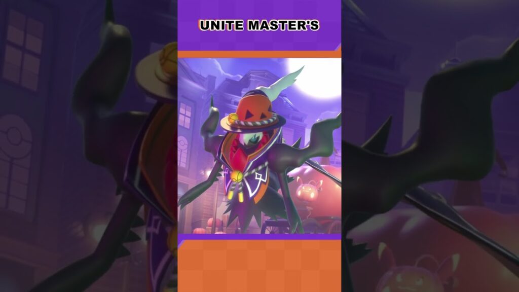 Halloween Has Arrived At Aeos Island! #pokemonunite #darkrai #halloween