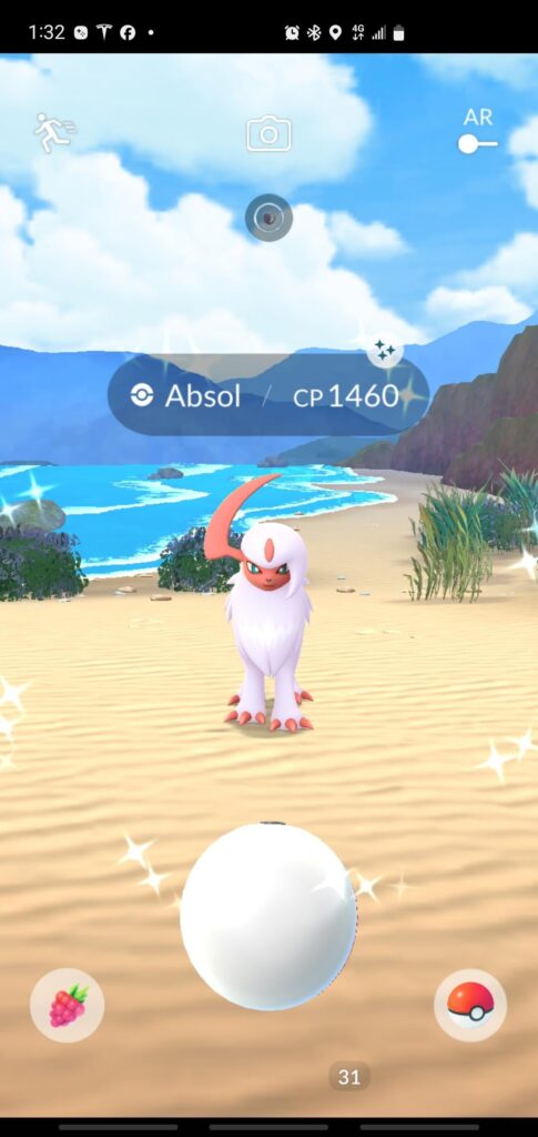 A shiny is a shiny😂Was hoping for one when I saw it on my screen and it didn't disappoint 😁