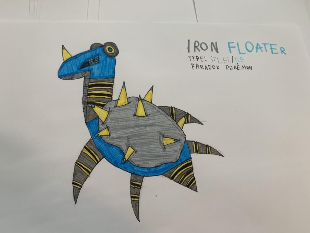 What do you think of my paradox Lapras? I drew it myself by hand by the way.