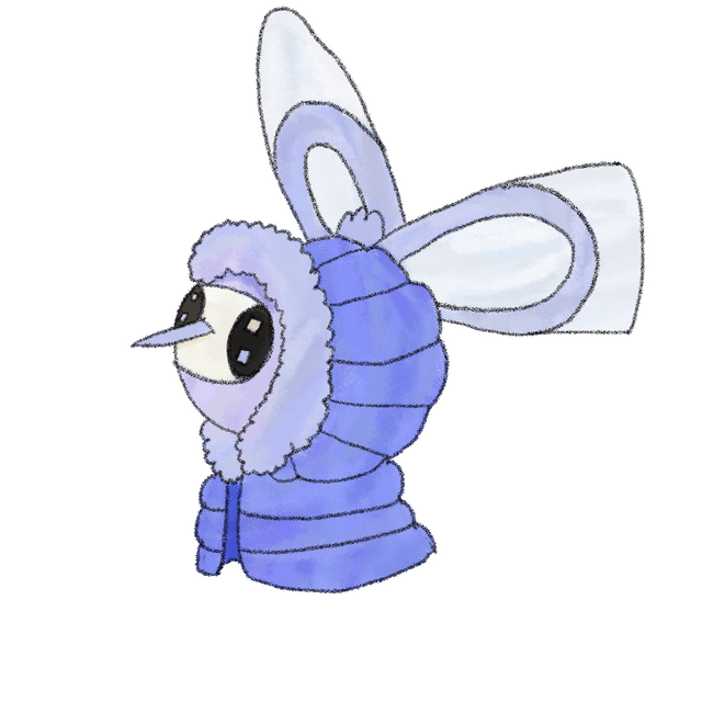 Unovan Cutiefly & Ribombee - Ice/Fairy types that wove their clothes as the region froze.