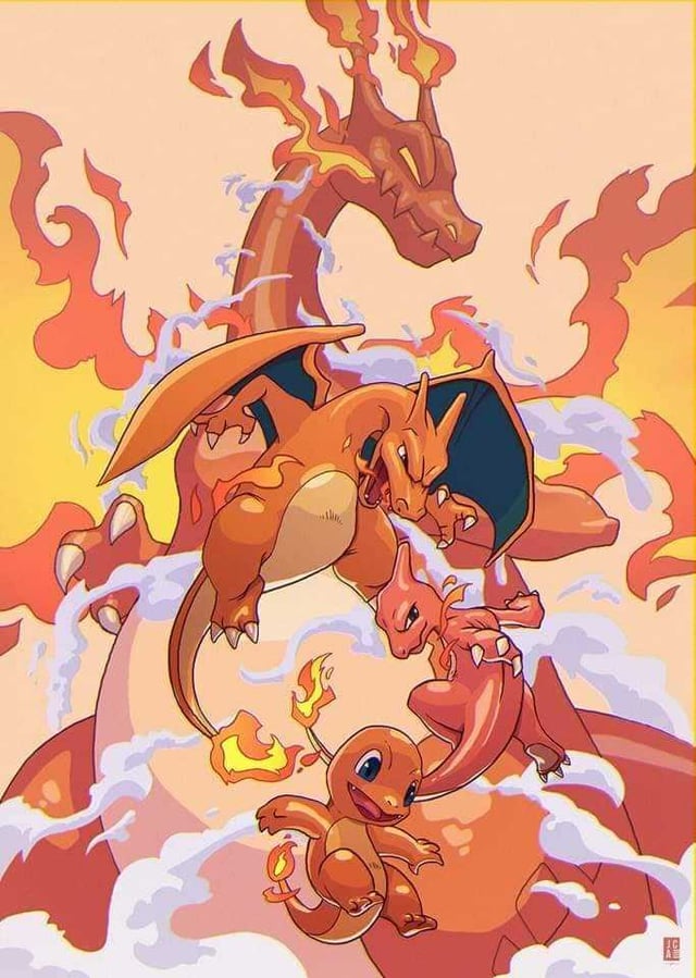 Gen 1 GigantaMax Pokemon Art 🎨 Jackson Casperz