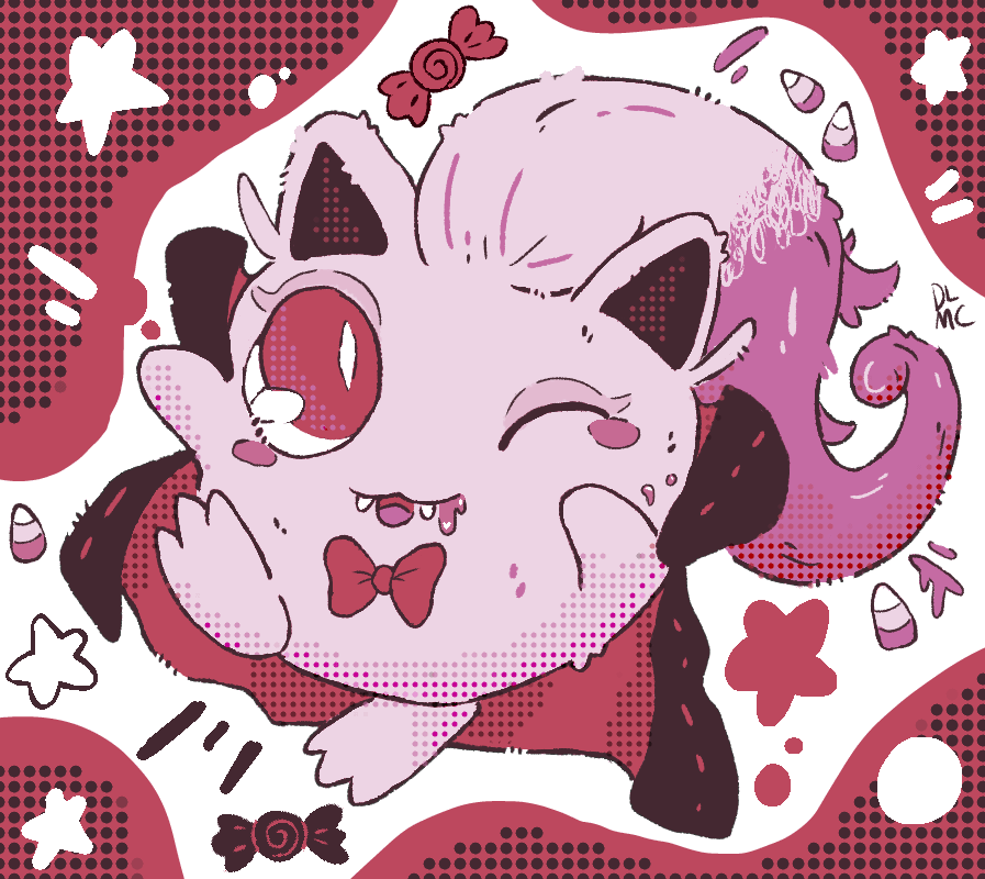 Scream Tail for Halloween! [OC]