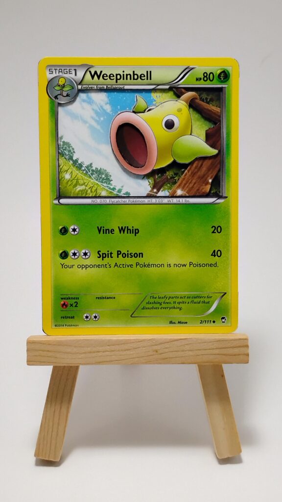 Weepinbell 3d card.