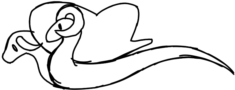 A wacky guy I created yesterday. What do you think? I'd really appreciate constructive criticism. Also, more information about this guy in the comment section.