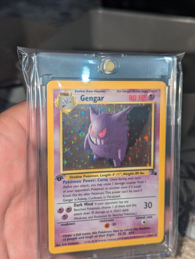 It's October, check out my Gengar.