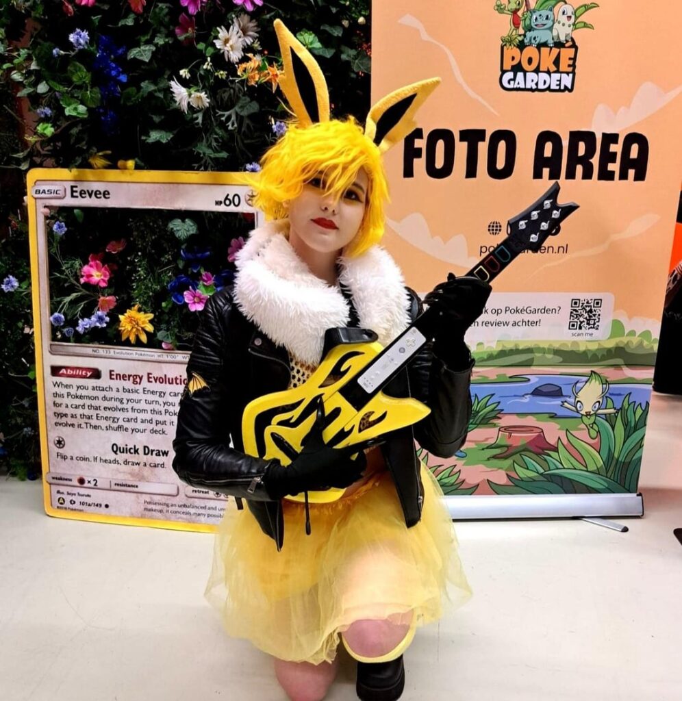 Jolteon cosplay by me