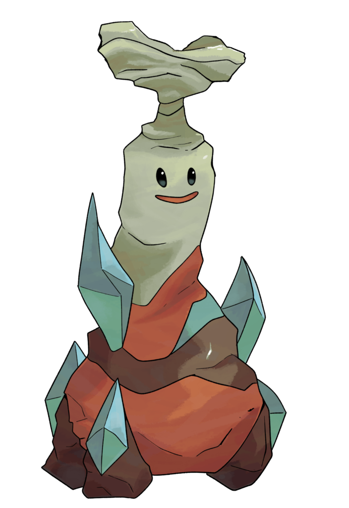 Might redesing later, but for now, convergent evolution sudowoodo