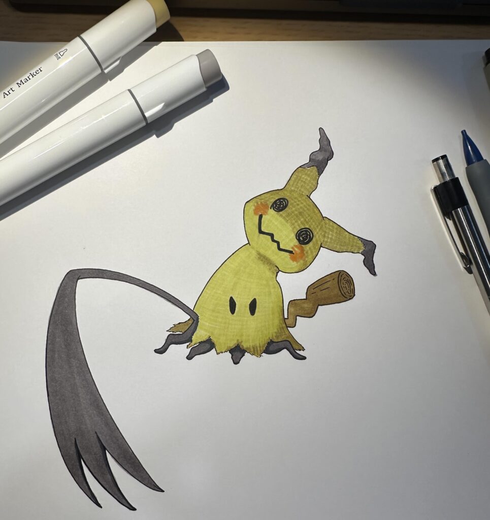 Mimikyu sketch [OC]