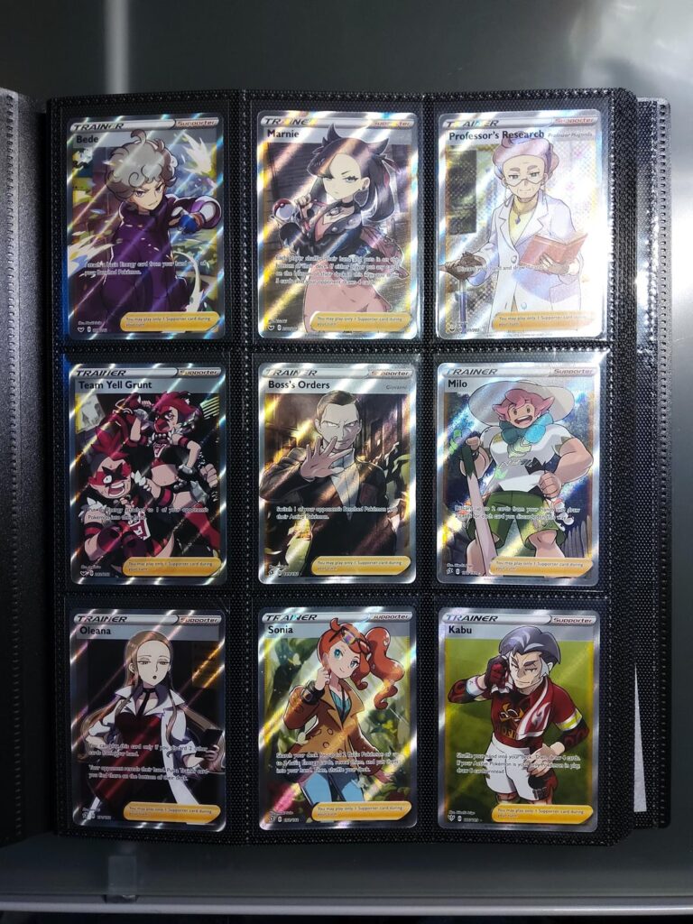 For some reason I like to collect the cards without the Pokémon