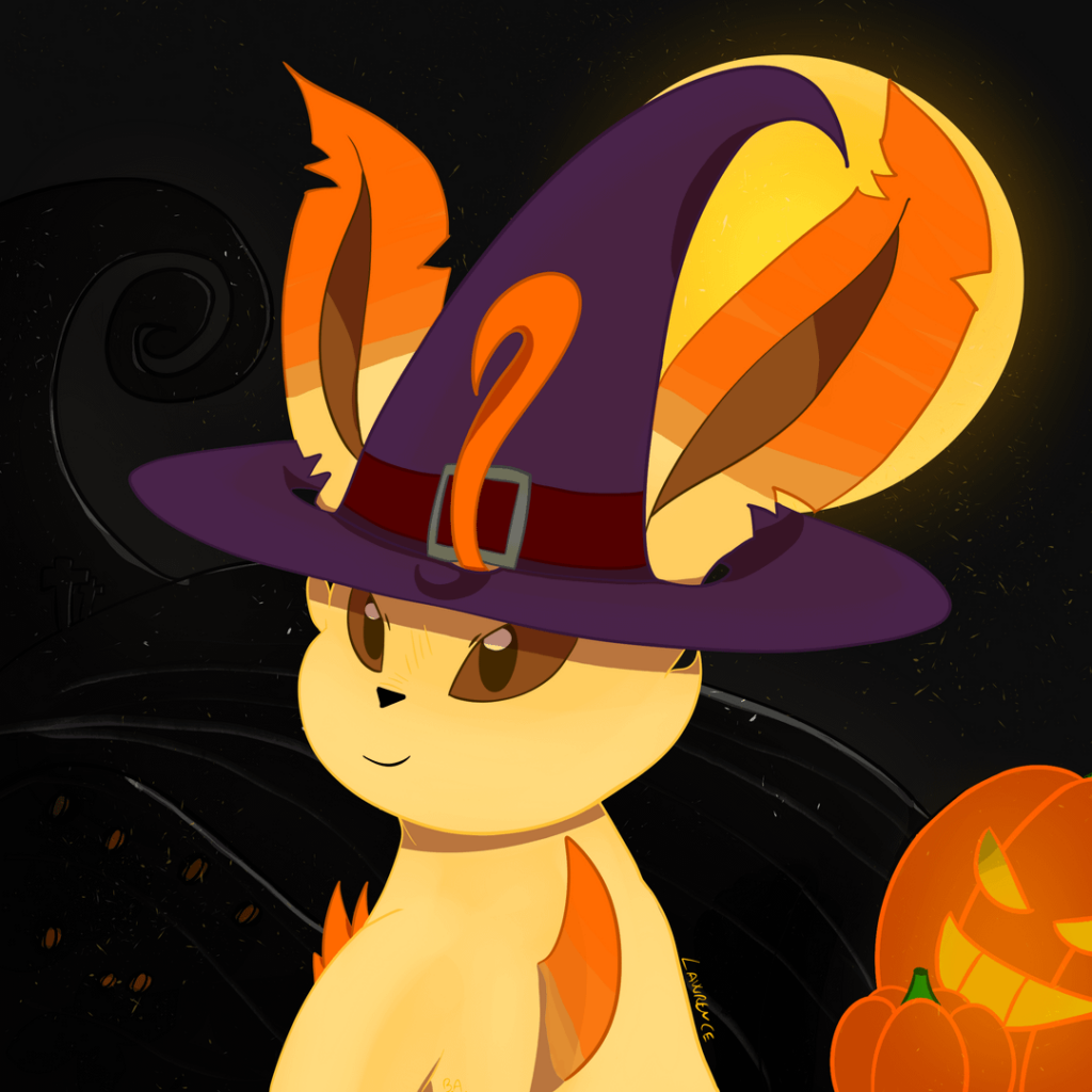 [OC] Halloween Leafeon