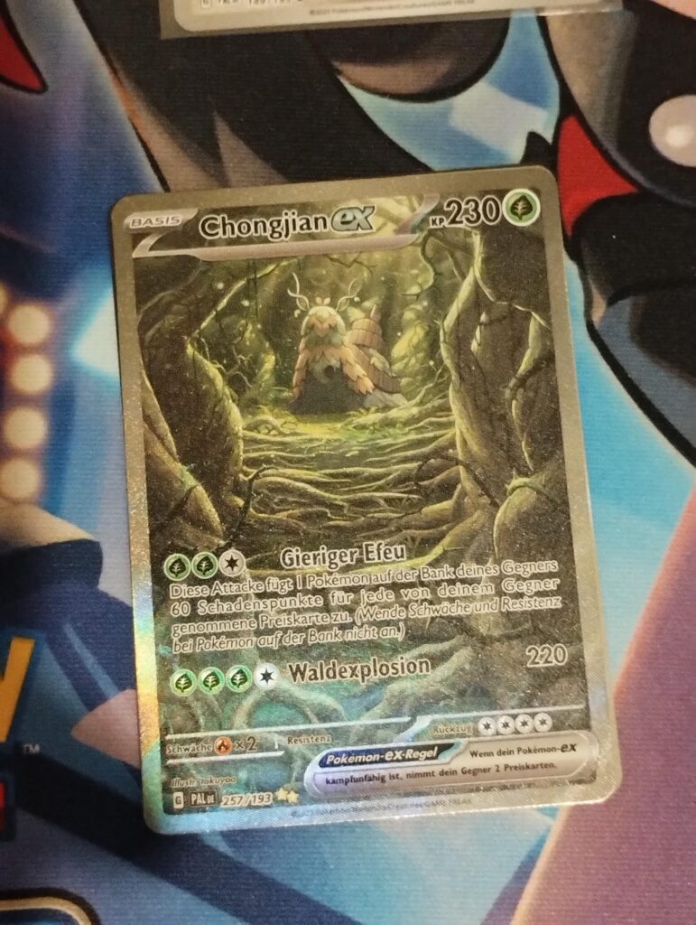 Just pulled my first PAL Sir which actually is a Pokemon 🐌 I love it :D