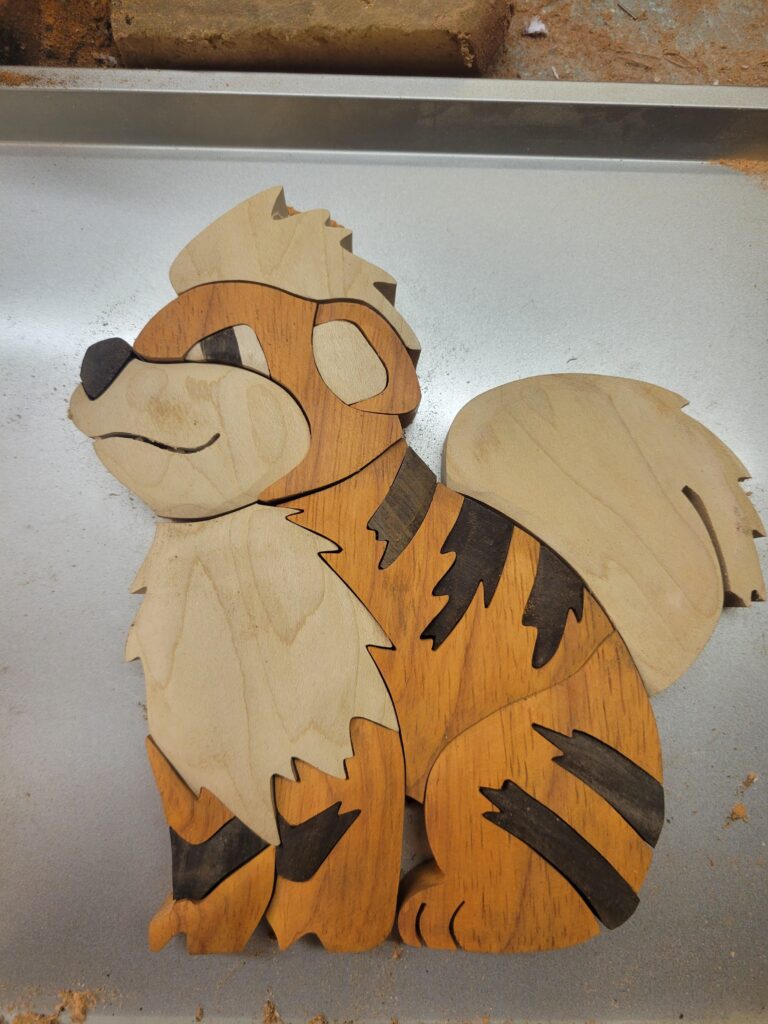 Wooden Growlithe