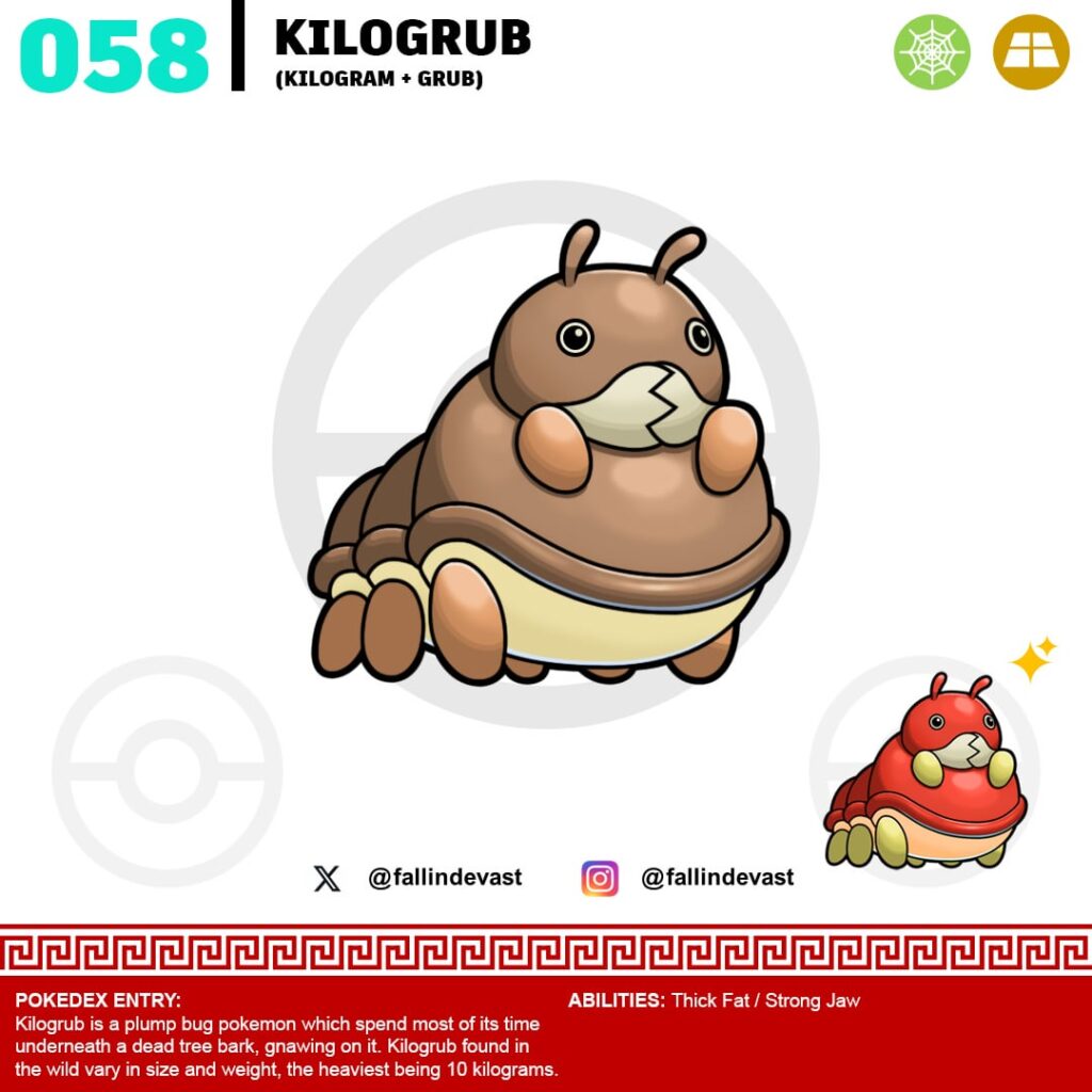 Conquistador Beetle Fakemon Line