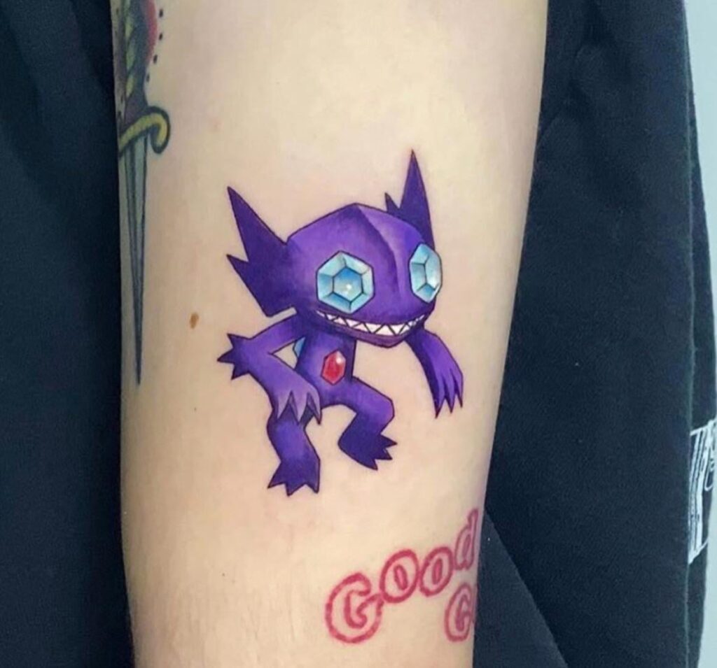 People have been talking about my tattoo a lot recently…. 😈