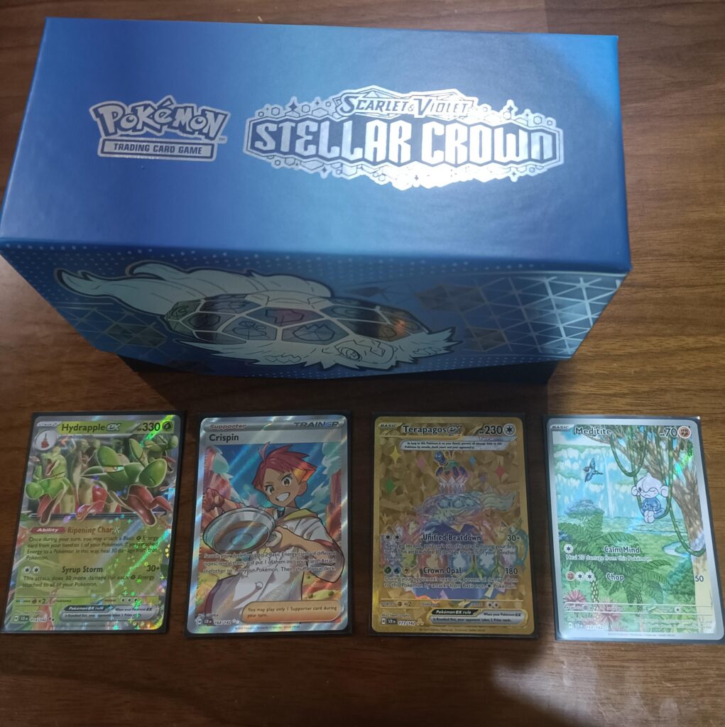 How are my pulls from a Stellar Crown ETB?