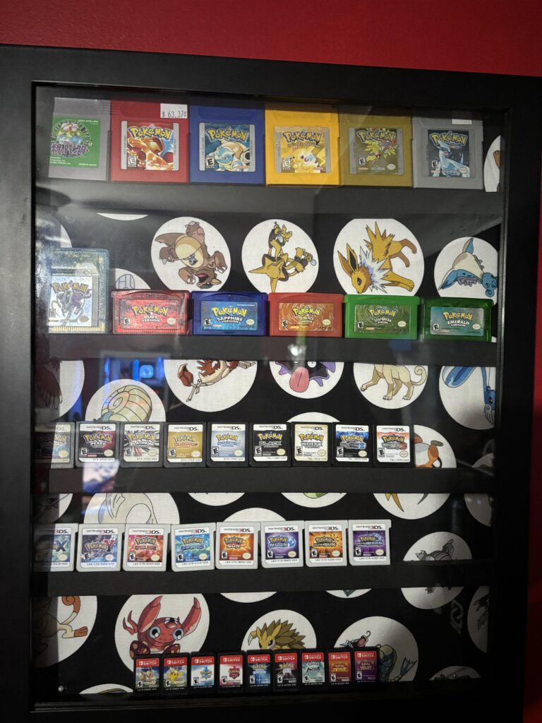 How I displayed my complete collection