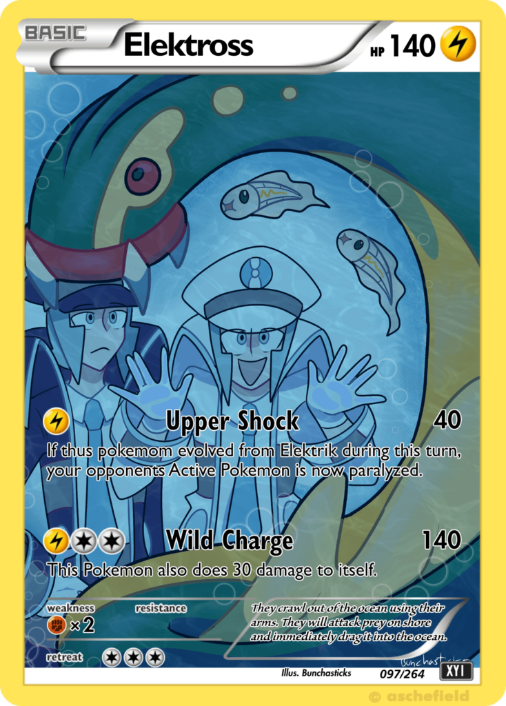 Custom Emmet & Elektross card