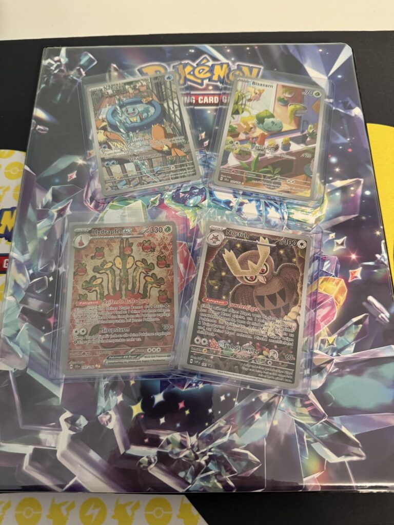 The result of two displays and one trainer box