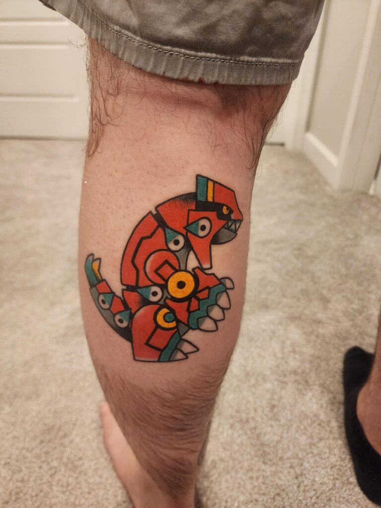 Groudon done by losifer at Anime Ink Con 2024