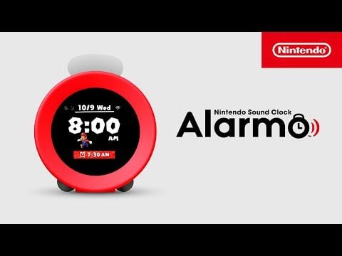 Nintendo Sound Clock: Alarmo – Announcement Trailer