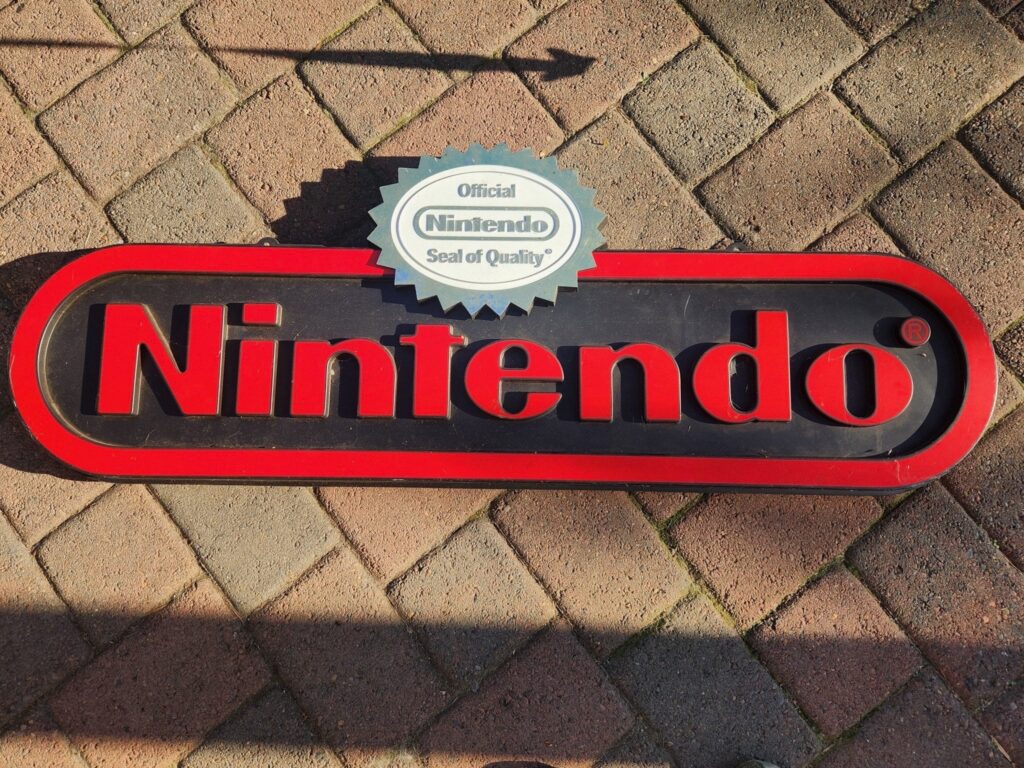 Nintendo sign i found