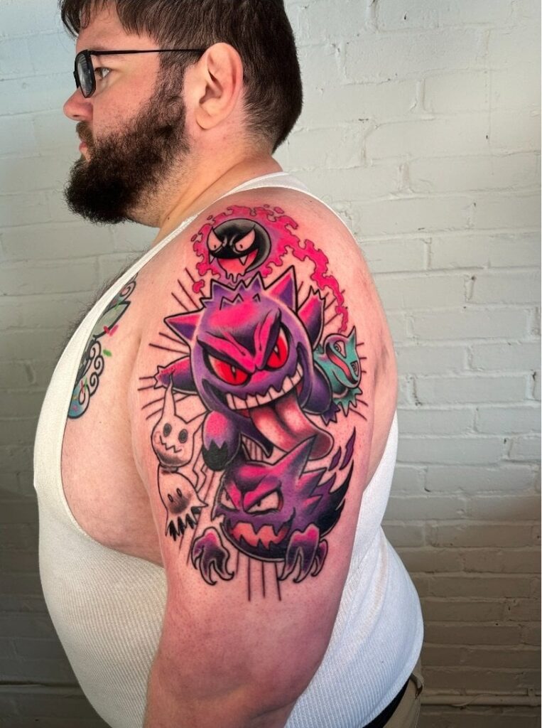 Just got a pokemon tattoo